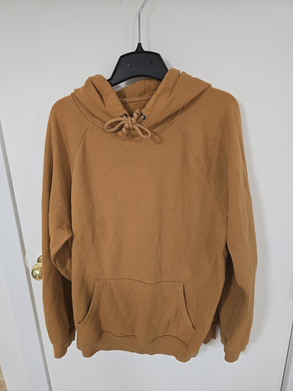 George Men's Crewneck Hooded Sweatshirt - Caramel